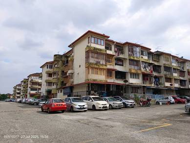 Low Cost Flat Taman Megah Cheras, Strata Title Ready, Non Bumi Unit