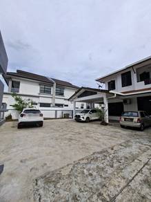 Corner Double Storey Terrace For Rent at Jalan Stutong, Fully Furnish.