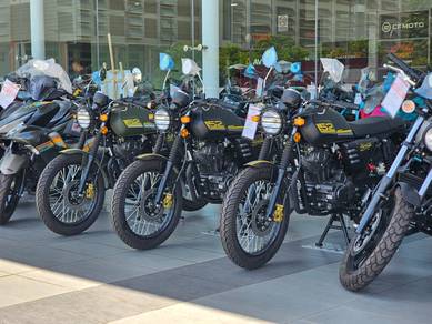 Keeway Cafe Racer 152 ( New & Unreg ) Ready Stock