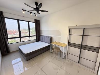 1 Min to MRT, Fully Furnished Big Medium Room, You City 3, Cheras B9
