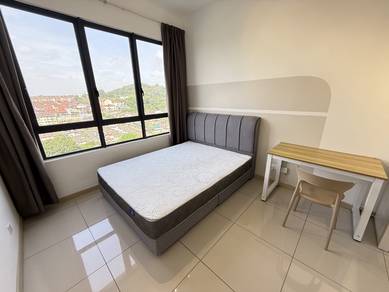 1 Min to MRT, Fully Furnished Big Medium Room, You City 3, Cheras B9