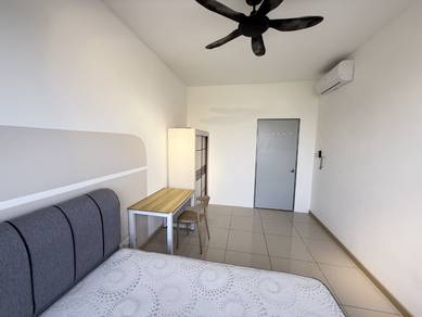 1 Min to MRT, Fully Furnished Big Medium Room, You City 3, Cheras B9