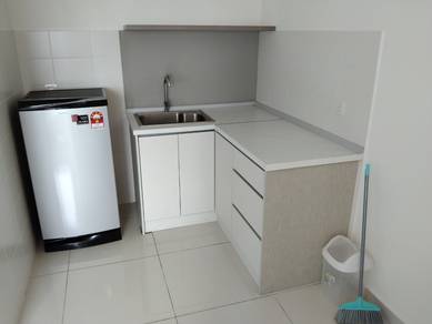 Apartment Zeva studio Seri Kembangan Equine for rent fully furnish MRT