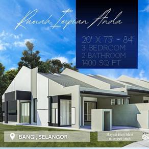 Projek Baru Rumah Teres Satu Tingkat Bangi