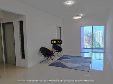 The Stone Condo 3-Rooms & 2 C/ Park at Paya Terubong Ayer Itam