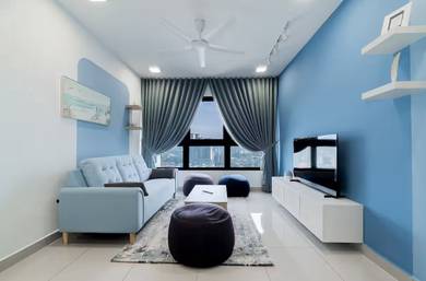 3R2B Condo Cantik Furnish!!【Dkt Uni   Mall】Bln 1600 