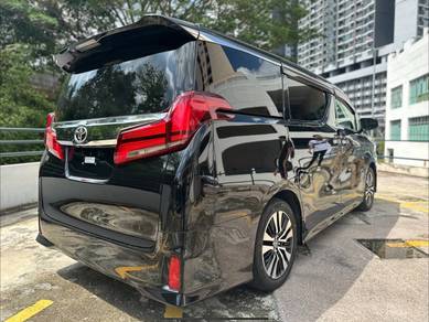 K SALE UNREG 2022 Toyota ALPHARD 2.5 SC FuLOAN