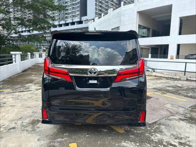 K SALE UNREG 2022 Toyota ALPHARD 2.5 SC FuLOAN