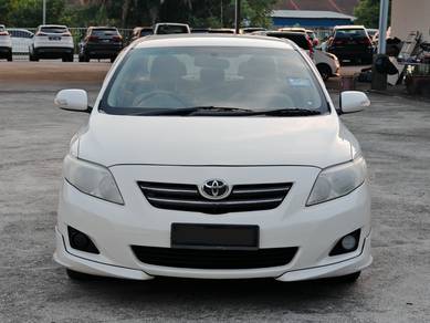 WARRANTY 1 YEAR 2010 Toyota COROLLA ALTIS 1.8E (A)