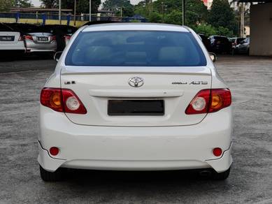 WARRANTY 1 YEAR 2010 Toyota COROLLA ALTIS 1.8E (A)