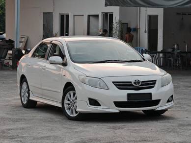 WARRANTY 1 YEAR 2010 Toyota COROLLA ALTIS 1.8E (A)