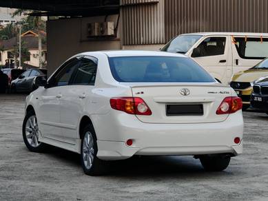 WARRANTY 1 YEAR 2010 Toyota COROLLA ALTIS 1.8E (A)