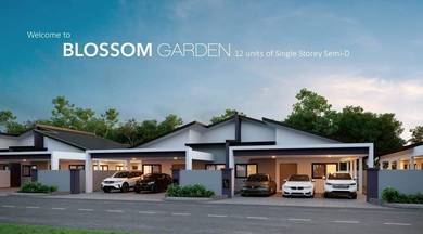 Single Storey Semi-Detached House For Sale! at Blossom Garden Siburan