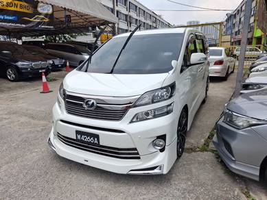 Toyota VELLFIRE 2.4 Z G-EDITION FACELIFT (A)
