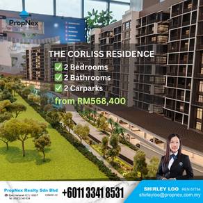 2 Bedrooms 2 Carparks Apartment at The Corliss Residence, Northbank