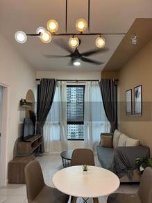 Fully Furnished Unit With 2 Bedrooms 1 Bathroom @ Cubic Botanical, KL