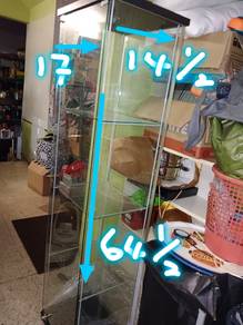 Glass cabinet/ almari