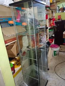 Glass cabinet/ almari