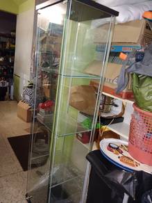 Glass cabinet/ almari