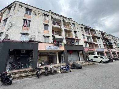 Taman kajang Utama Shop Apartment Blok M level 2 freehold seksyen 3/11