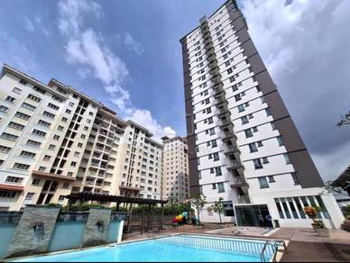 0% Downpayment Puri Tower Condo 1130SF Bukit Puchong [ RENOVATED ]