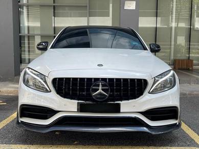 HOT STOCK, MERCEDES C200 AMG c63 CARBON F/BODYKIT