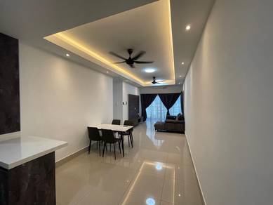 Near Lrt Sungai Besi Razak City 3 Room Fully Furnished For Rent