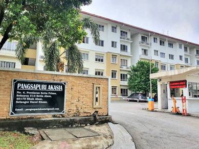 FREEHOLD  Akasia Apartment Setia Alam U13 BELOW MARKET VALUE 🔥
