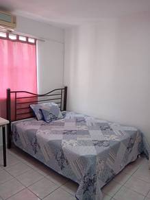 Nicely Furnished Middle Bedroom for Rent in Pantai Hillpark Phase 2