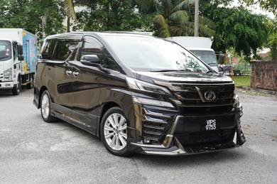 Toyota VELLFIRE 2.5 ZA Sunroof Cheapest in Market!