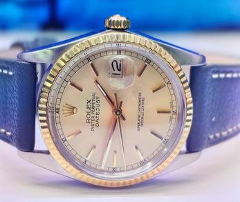 Rolex 16013 Datejust Leather Band