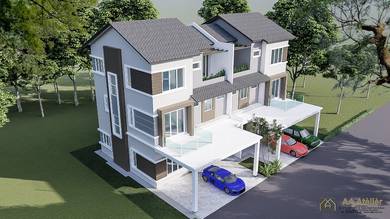NEW SEMI D 3 Storey Tmn Laksamana Cheng Ho Freehold