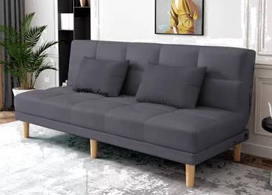 VT Sofa Bed 2 （3 Seater,140cm), grey