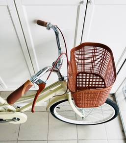 24er Classic Road Bike basket bicycle Basikal