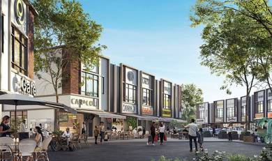 Main road Gamuda gardens new individual title shop