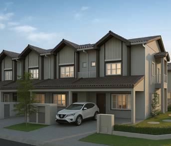 Rumah Teres 2 Tingkat Terbaru dkt Desa Vista Salak Tinggi Rizab Melayu