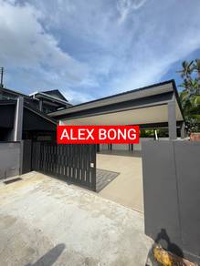 DOUBLE STOREY SEMI DETACHED HOUSE FOR RENT At TAMAN PHOENIX KUCHING