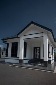 Rumah banglo setingkat jelawat bachok hampir siap