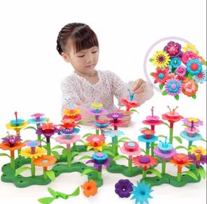 Flower Building Block Toy Creative Decoration