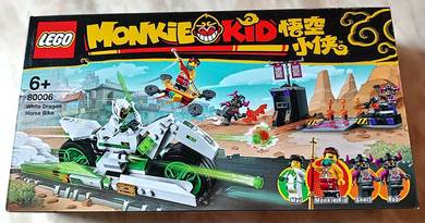 Monkie Kid 80006 White Dragon Horse Bike