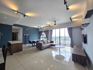 Plentong, Permas, 4bed fully rent, ciq, rumah sewa, jb Town, low Depo☎