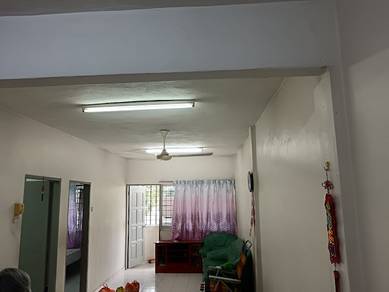 Full Loan | LPPSA 100% |Cash Back Flat Taman Kajang Mulia Renovated.