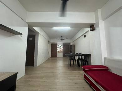 Vista Saujana✅Kepong  Wangsa Permai Rumah Sewa Air Cond Cabinet Ready