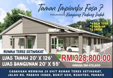 Teres Setingkat Kampung Padang Indah, Kuantan