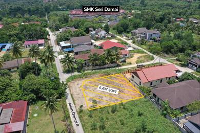 Luas Tanah Lot Banglo Freehold Bumi Lot Kg Seri Damai Kuantan