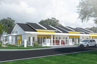 New-1-storey-Terraced-House-for-sale-Pulau-Indah-(Pulau-Lumut)-Selangor