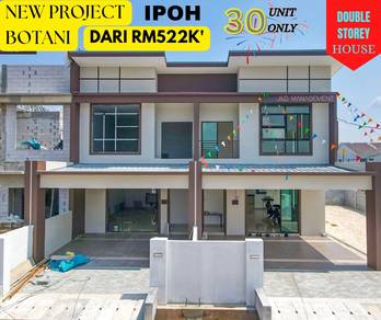 Ipoh@botani new project 2sty house / soon choon / 24 hour security