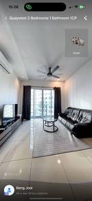 Quaywest 2R1B Fully Furnished KeysOnHand Queensbay VR View Available