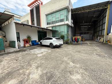 2 Storey Fully Extended Semi D Factory for Sale at Bukit Angkat Kajang