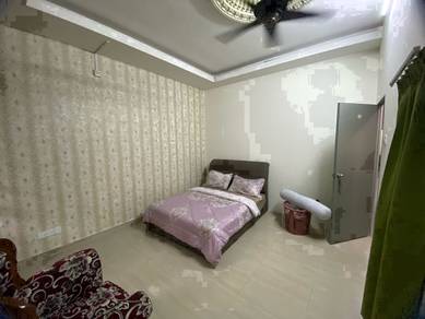 Bilik Sewa Lelaki Sahaja Fully Furnished Bawa Baju Sahaja! Harga Murah